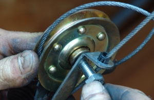 Install the bolt.