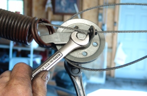 Remove the old pulley.